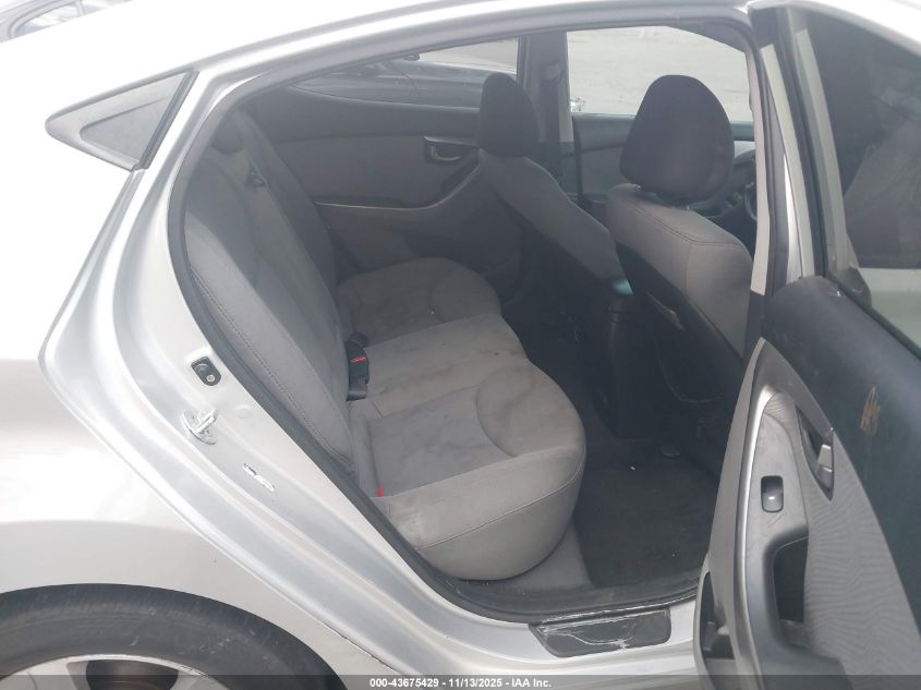 2013 Hyundai Elantra Gls VIN: KMHDH4AE5DU542992 Lot: 43675429