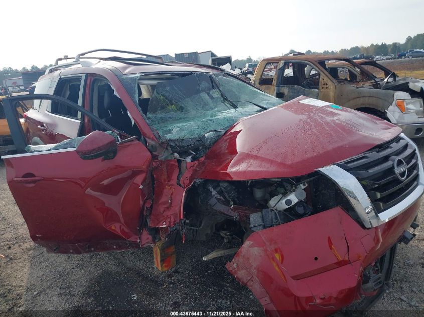 2025 Nissan Pathfinder Sl Fwd VIN: 5N1DR3CB6SC223520 Lot: 43675443