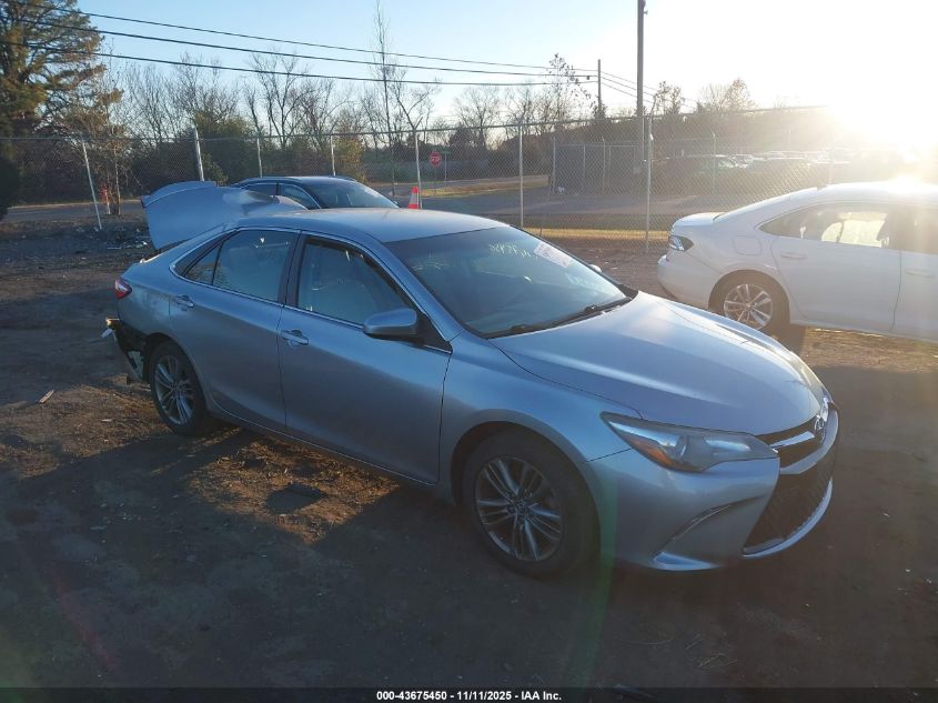 2016 TOYOTA CAMRY SE - 4T1BF1FK2GU123853