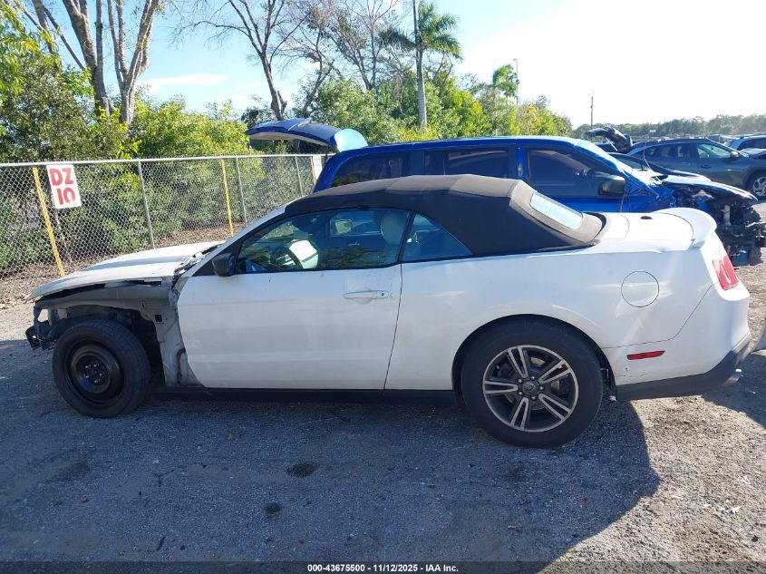 2012 Ford Mustang V6 Premium VIN: 1ZVBP8EM3C5286638 Lot: 43675500