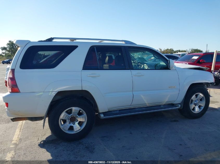 2004 Toyota 4Runner Limited V8 VIN: JTEZT17R048002987 Lot: 43675532