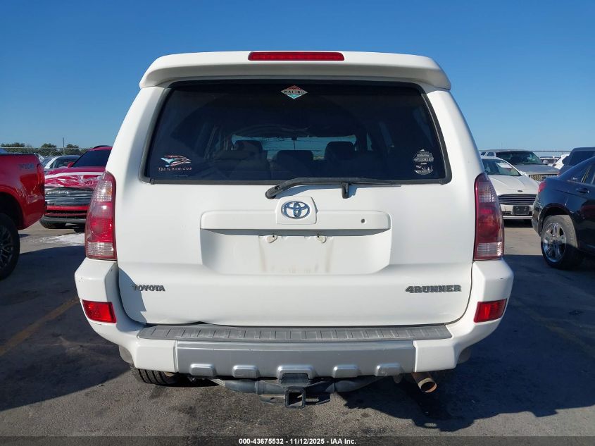 2004 Toyota 4Runner Limited V8 VIN: JTEZT17R048002987 Lot: 43675532