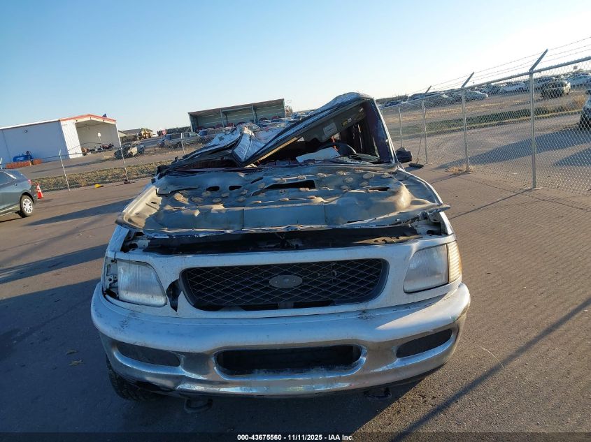 1998 Ford F-150 Lariat/Xl/Xlt VIN: 1FTRX08L2WKA76298 Lot: 43675560