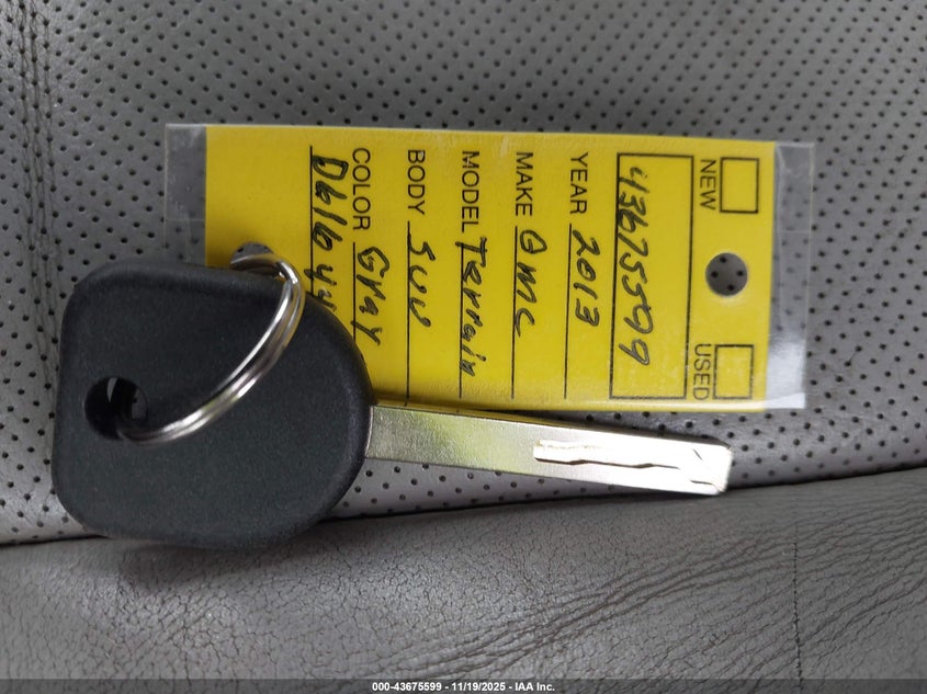 2013 GMC Terrain Slt-1 VIN: 2GKALUEK1D6164436 Lot: 43675599