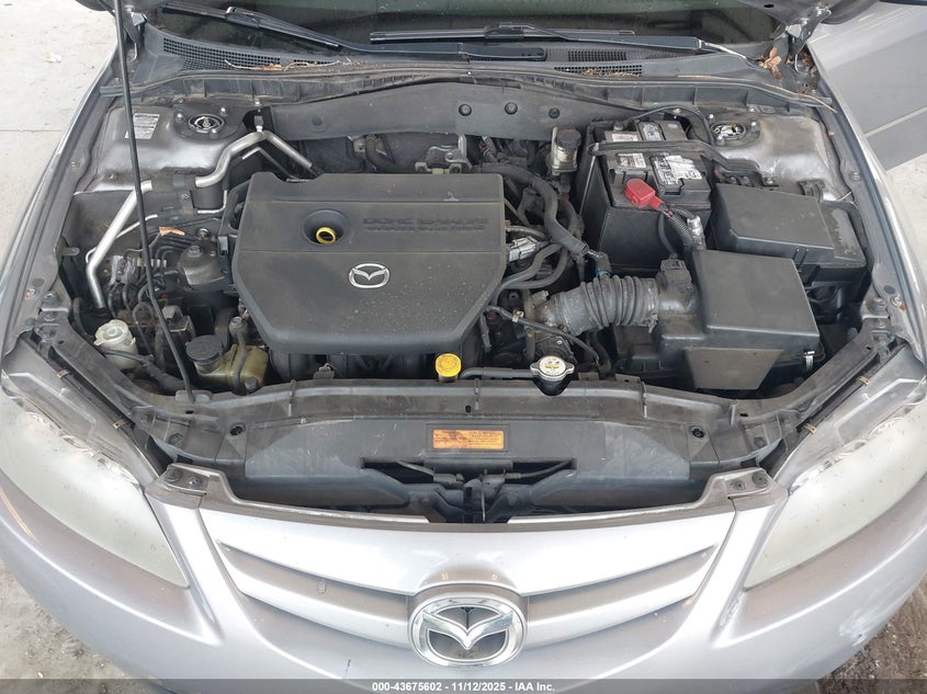 2008 Mazda Mazda6 I Sport Ve VIN: 1YVHP80C985M05158 Lot: 43675602