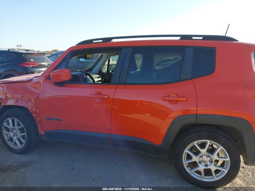 2019 Jeep Renegade Latitude Fwd VIN: ZACNJABB7KPJ77484 Lot: 43675628