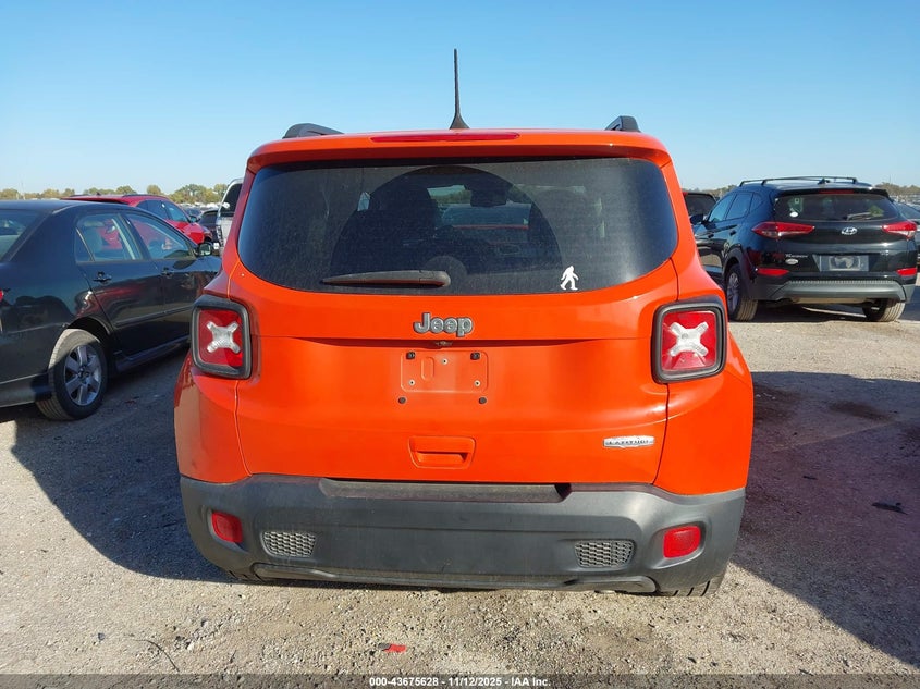 2019 Jeep Renegade Latitude Fwd VIN: ZACNJABB7KPJ77484 Lot: 43675628