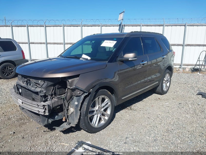 2016 FORD EXPLORER LIMITED 1FM5K7F87GGA02895