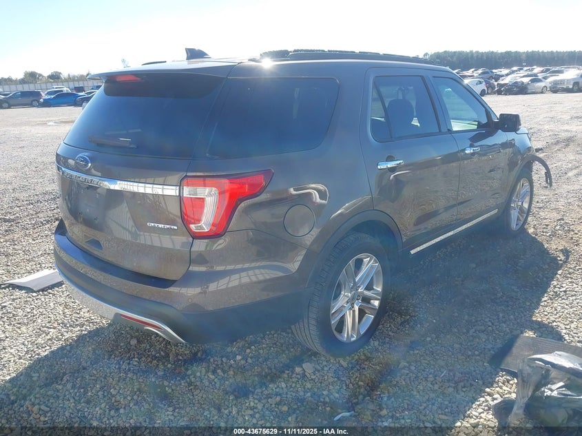 2016 FORD EXPLORER LIMITED 1FM5K7F87GGA02895