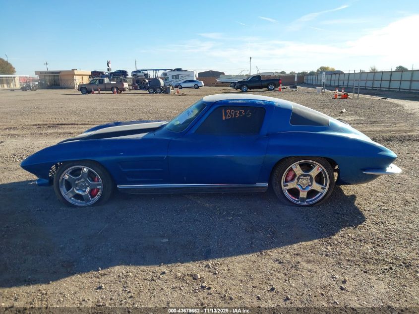 1963 Chevrolet Corvette VIN: KY1550 Lot: 43675662