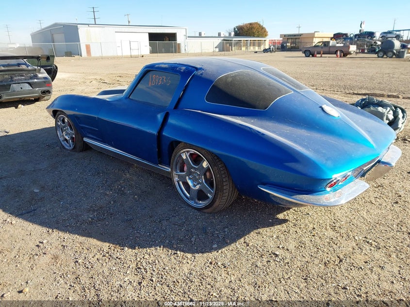 KY1550 1963 CHEVROLET CORVETTE photo no. 3