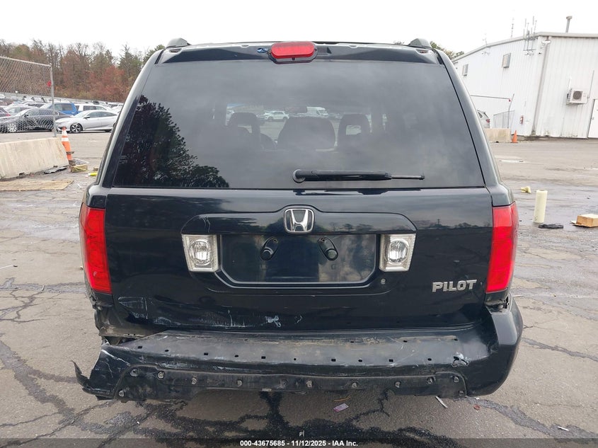 2005 Honda Pilot Ex-L VIN: 2HKYF18785H534916 Lot: 43675685