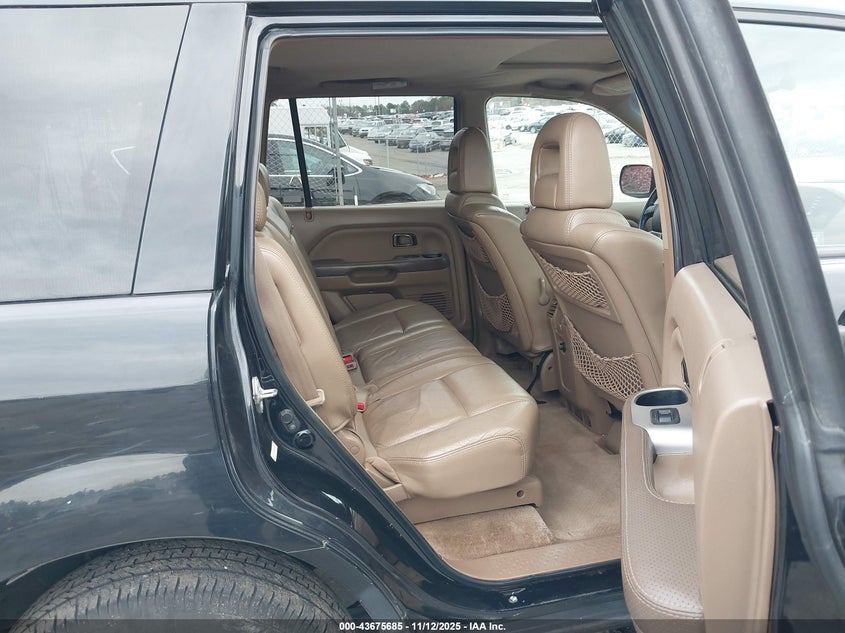 2005 Honda Pilot Ex-L VIN: 2HKYF18785H534916 Lot: 43675685
