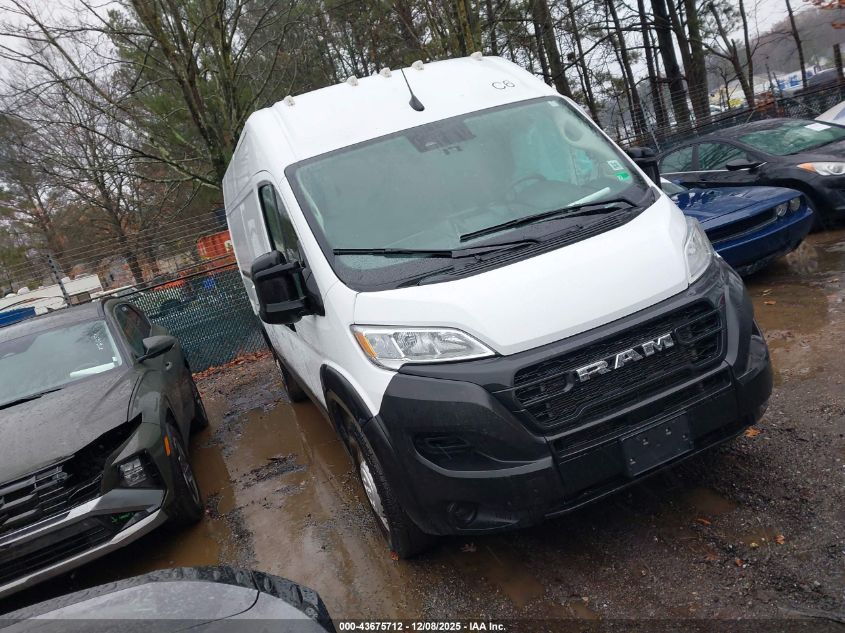 RAM PROMASTER 2500 TRADESMAN HIGH ROOF 159 WB W/PASS SEAT