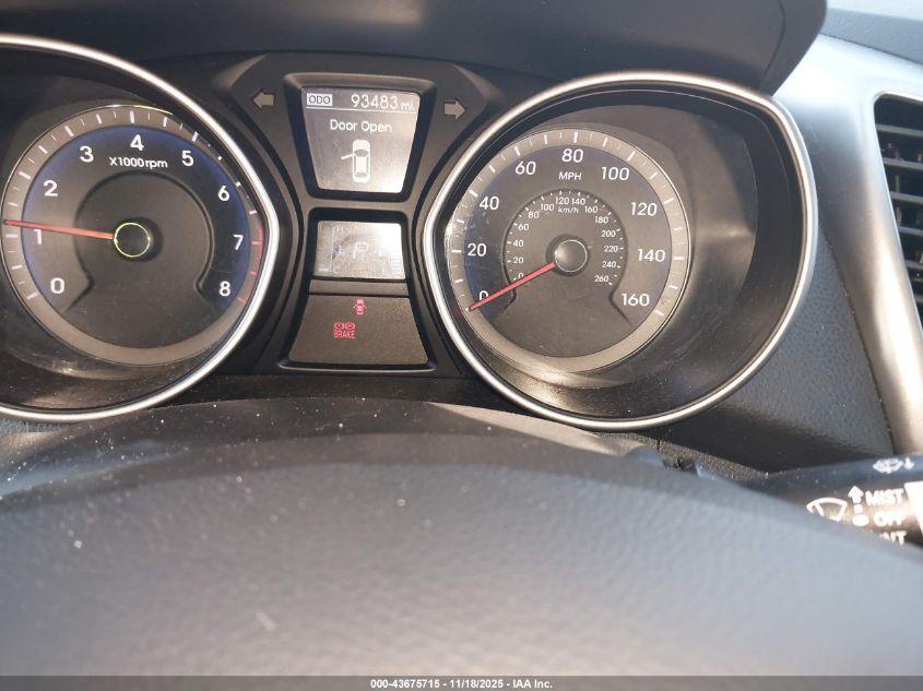 2013 Hyundai Elantra Gt VIN: KMHD35LE7DU081764 Lot: 43675715