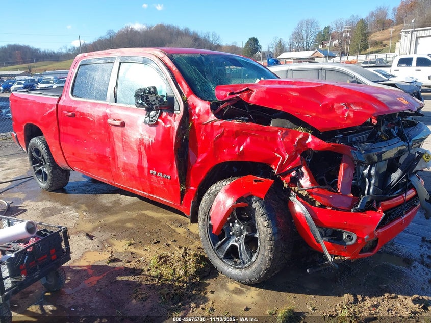 2021 RAM 1500 BIG HORN  4X4 5'7 BOX - 1C6SRFFT0MN512196