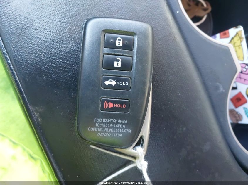 2017 Lexus Is 200T VIN: JTHBA1D28H5054599 Lot: 43675748