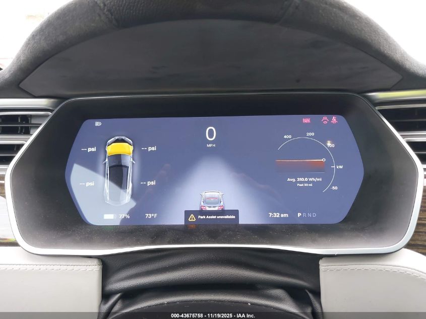 2015 Tesla Model S 70D/85D/P85D VIN: 5YJSA4H20FFP79087 Lot: 43675758