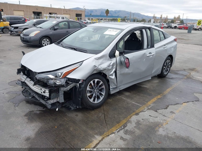 2022 TOYOTA PRIUS XLE JTDKAMFUXN3189351