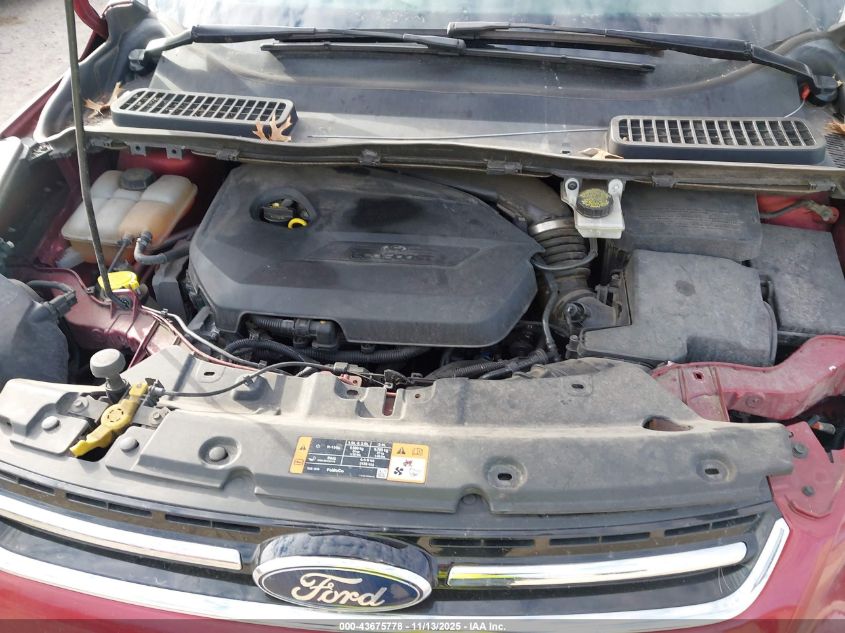 2014 Ford Escape Titanium VIN: 1FMCU0JX4EUE08252 Lot: 43675778