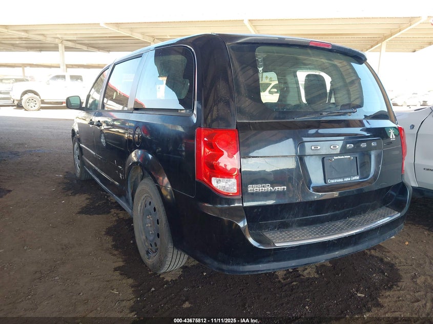 2016 DODGE GRAND CARAVAN AMERICAN VALUE PKG 2C4RDGBG5GR263566