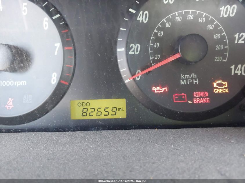 2004 Hyundai Elantra Gls/Gt VIN: KMHDN46D74U754222 Lot: 43675837