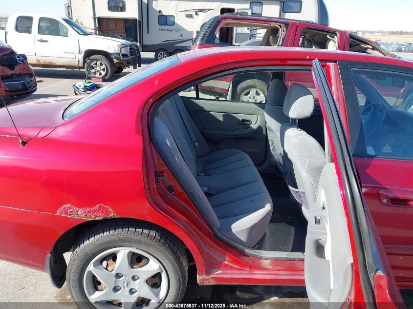 2004 Hyundai Elantra Gls/Gt VIN: KMHDN46D74U754222 Lot: 43675837