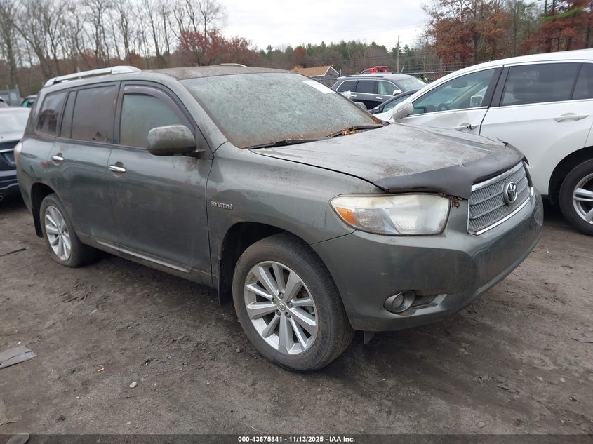 JTEEW44A482010959 2008 Toyota Highlander Hybrid Limited auction photo 1