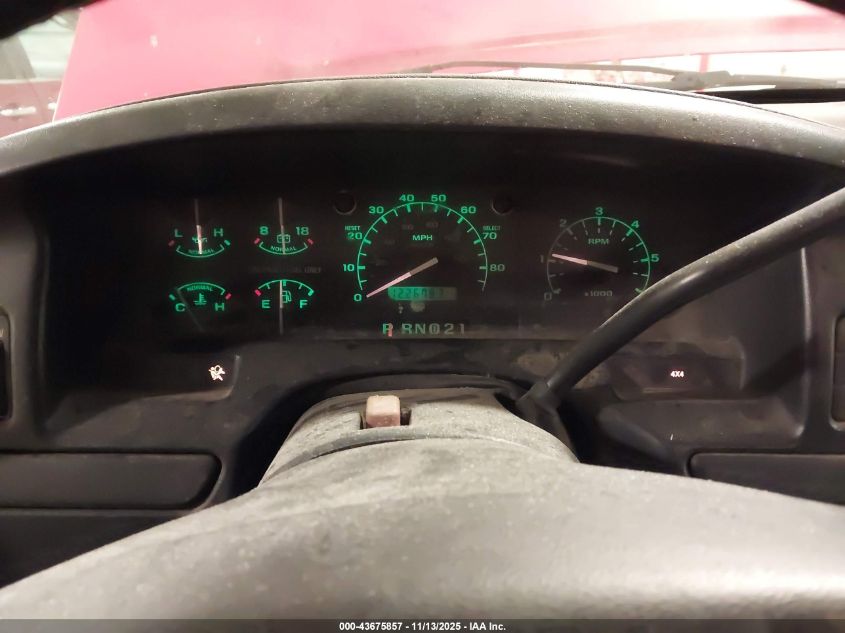 1996 Ford Bronco U100 VIN: 1FMEU15H3TLB58989 Lot: 43675857