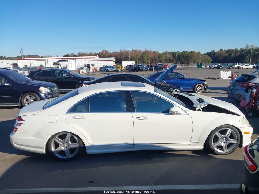 2008 Mercedes-Benz S 550 4Matic VIN: WDDNG86X38A193194 Lot: 43675888