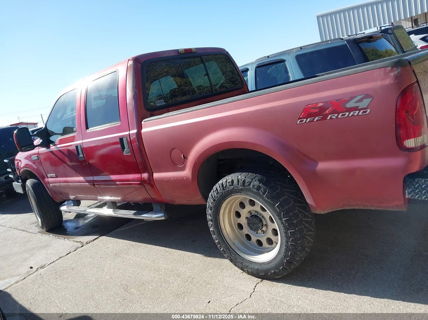 2003 Ford F-250 Lariat/Xl/Xlt VIN: 1FTNW21P73EC61399 Lot: 43675924