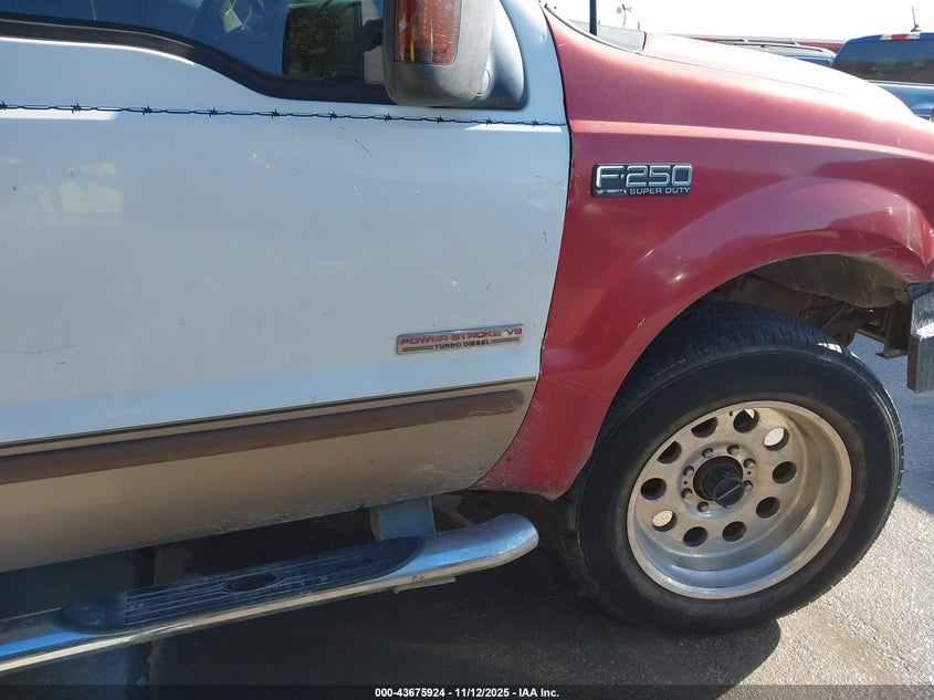 2003 Ford F-250 Lariat/Xl/Xlt VIN: 1FTNW21P73EC61399 Lot: 43675924