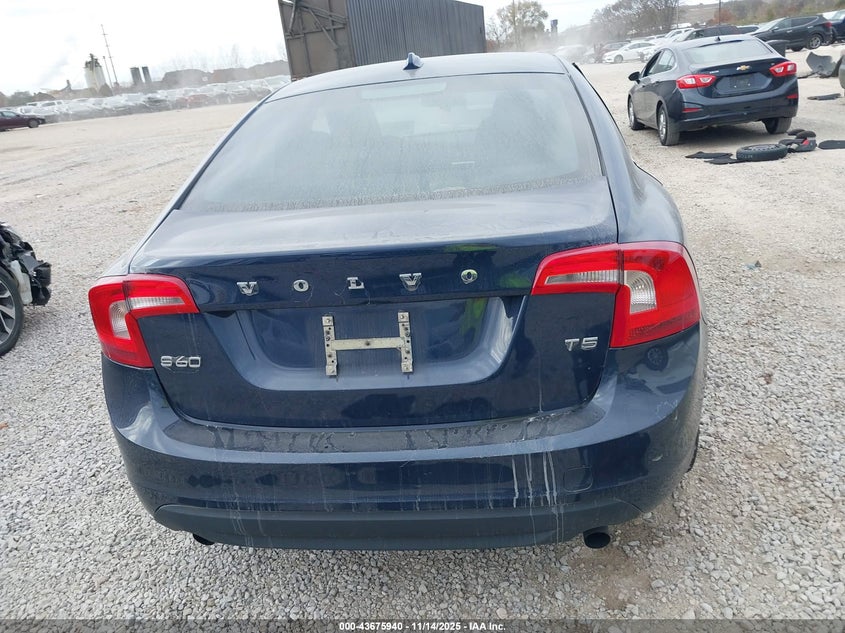 2012 Volvo S60 T5 VIN: YV1622FS5C2131338 Lot: 43675940
