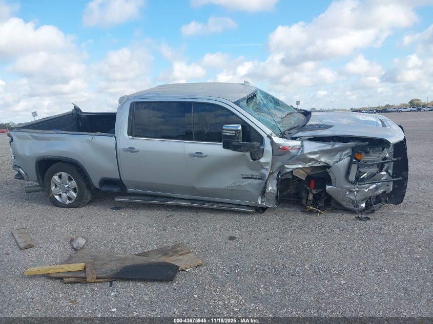 2022 Chevrolet Silverado 2500Hd 4Wd Standard Bed Ltz VIN: 2GC4YPEY1N1200544 Lot: 43675945