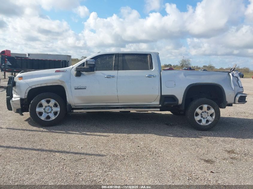 2022 Chevrolet Silverado 2500Hd 4Wd Standard Bed Ltz VIN: 2GC4YPEY1N1200544 Lot: 43675945