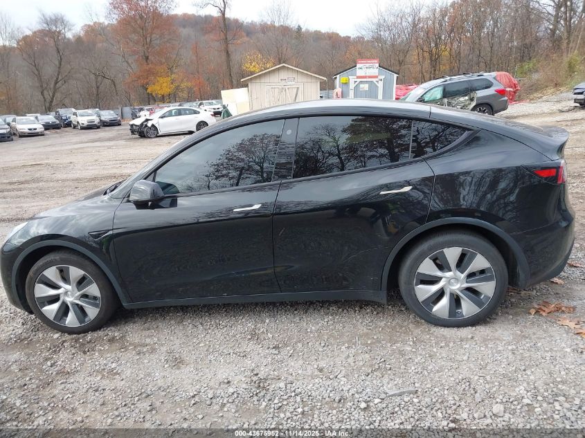 2021 Tesla Model Y Long Range Dual Motor All-Wheel Drive VIN: 5YJYGDEEXMF194389 Lot: 43675952