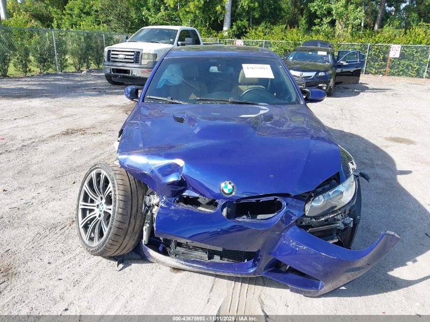 2009 BMW M3 VIN: WBSPM93539E201155 Lot: 43675993