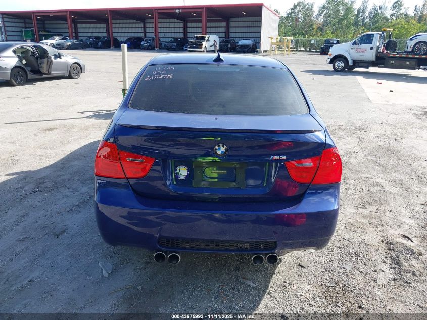 2009 BMW M3 VIN: WBSPM93539E201155 Lot: 43675993