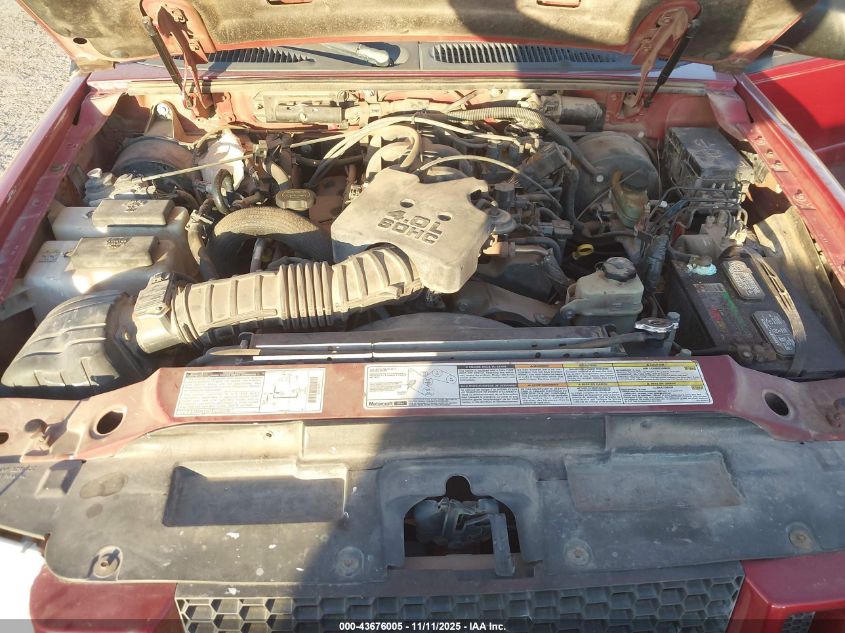 2002 Ford Explorer Sport Trac VIN: 1FMZU67E82UB84580 Lot: 43676005