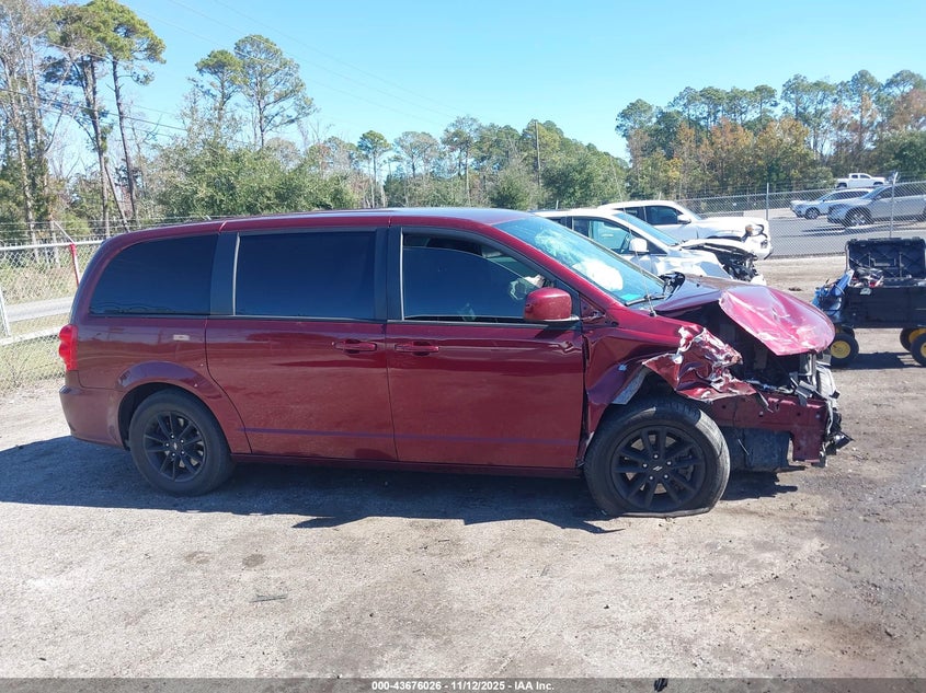 2019 Dodge Grand Caravan Gt VIN: 2C4RDGEG1KR734889 Lot: 43676026