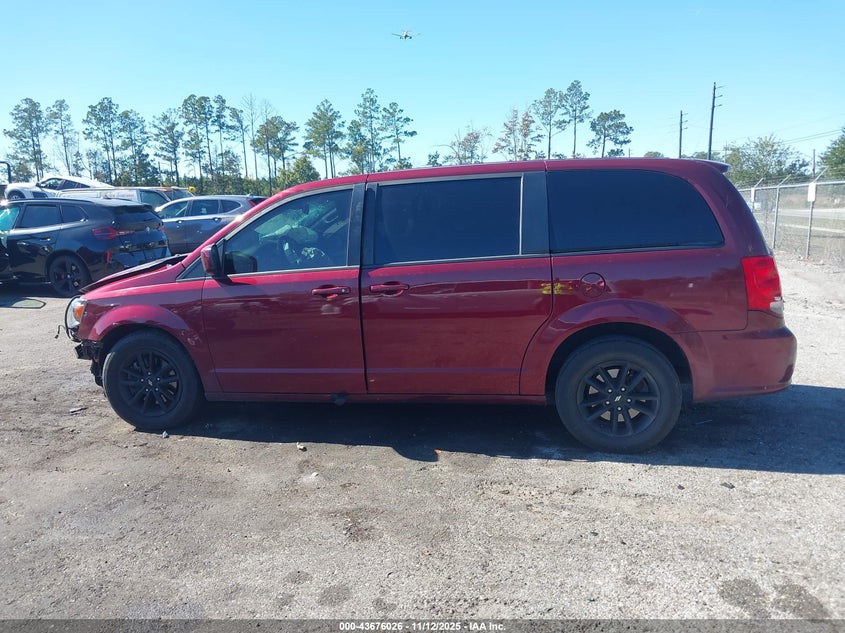 2019 Dodge Grand Caravan Gt VIN: 2C4RDGEG1KR734889 Lot: 43676026