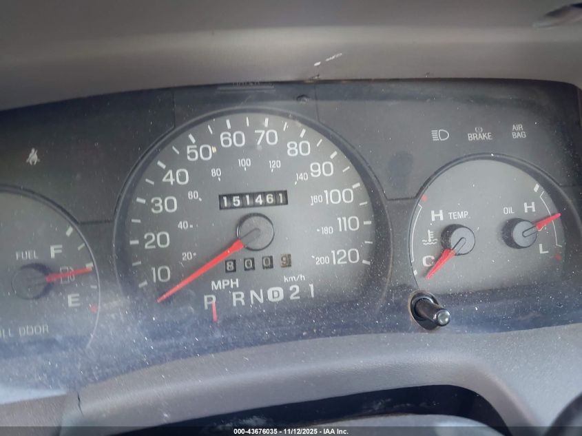 2003 Mercury Grand Marquis Gs VIN: 2MEFM74W63X671957 Lot: 43676035