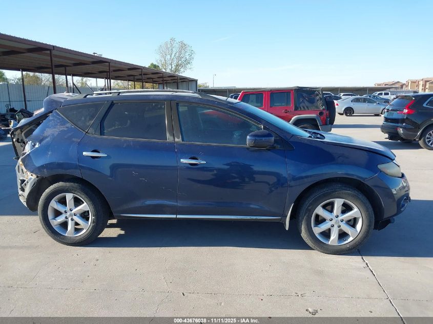 2009 Nissan Murano Sl VIN: JN8AZ18U29W003052 Lot: 43676038