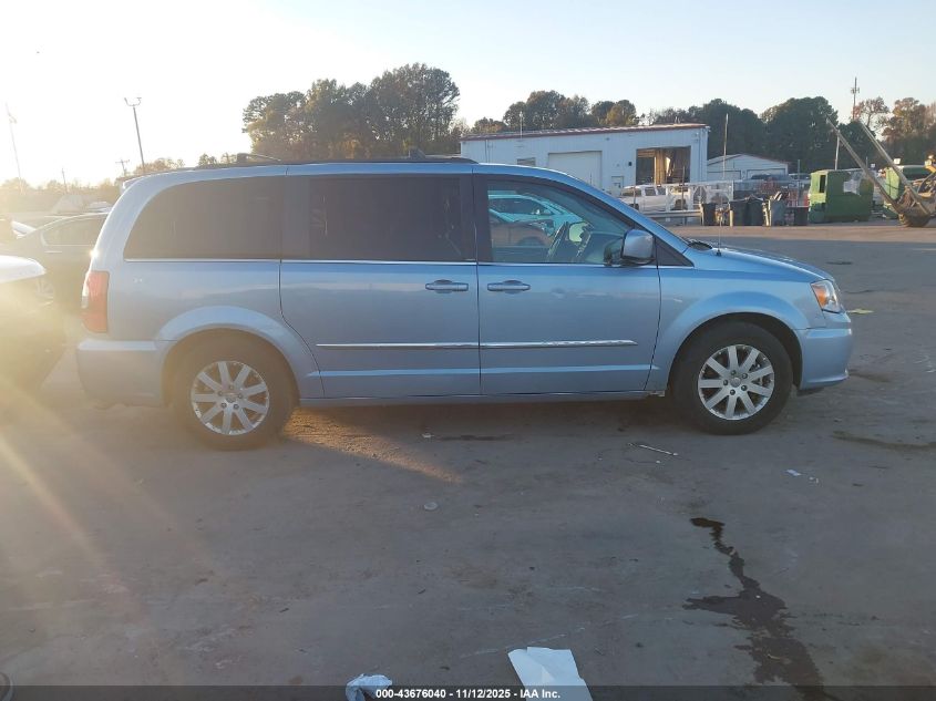2013 Chrysler Town & Country Touring VIN: 2C4RC1BG6DR802949 Lot: 43676040