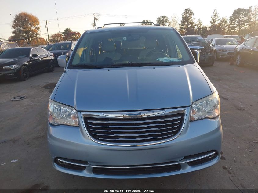 2013 Chrysler Town & Country Touring VIN: 2C4RC1BG6DR802949 Lot: 43676040