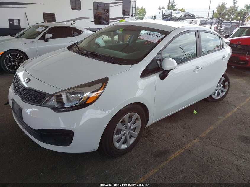 2013 KIA RIO LX - KNADM4A35D6211586