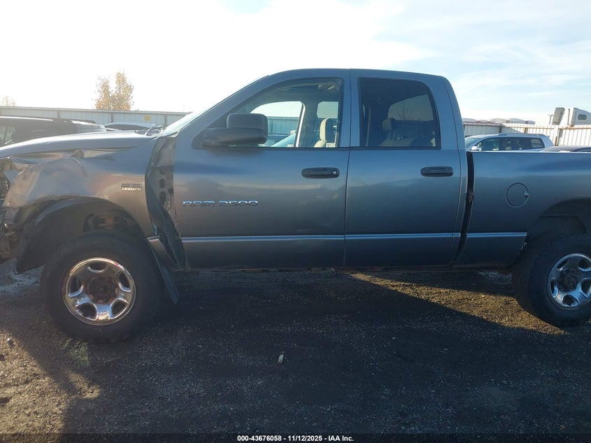 2006 Dodge Ram 2500 Slt/Trx4 Off Road/Sport/Power Wagon VIN: 3D7KS28D26G130667 Lot: 43676058