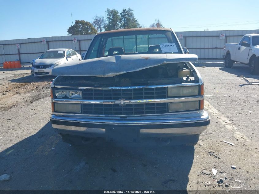 1993 Chevrolet Gmt-400 C2500 VIN: 1GCFC24K7PE107441 Lot: 43676067