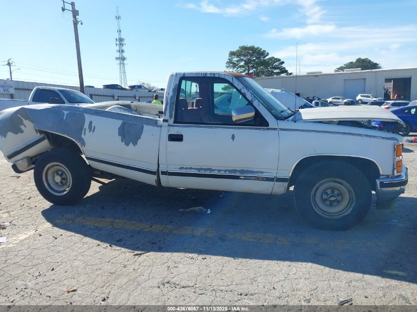 1993 Chevrolet Gmt-400 C2500 VIN: 1GCFC24K7PE107441 Lot: 43676067