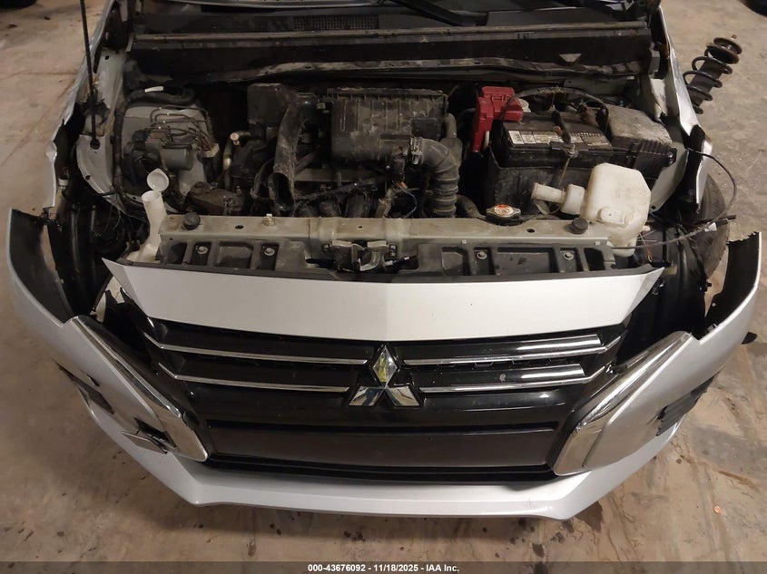 2021 Mitsubishi Mirage Carbonite Edition/Es/Le VIN: ML32AUHJ6MH003456 Lot: 43676092